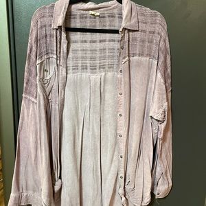 Button up Top with Super Cute Details